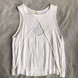 Free People white tank — small **
